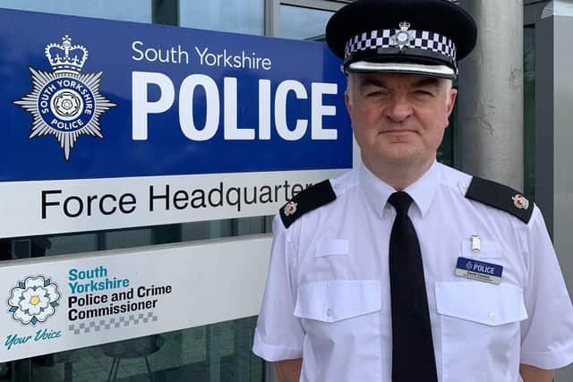 Detective Superintendent David Cowley has spoken of the 'devastating effect' knife crime can have on families and communities