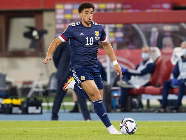 Coming into form at the right time for Scotland, having scoring two in his last three appearances for Southampton (Photo by Alan Harvey / SNS Group)