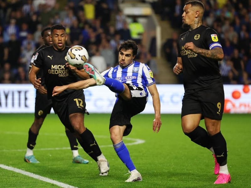 His 'second debut' after re-signing. Reintroduced himself to the Owls faithful with a thumping challenge on Chirewu which drew applause. Got forward when he could, still got a good engine on him.