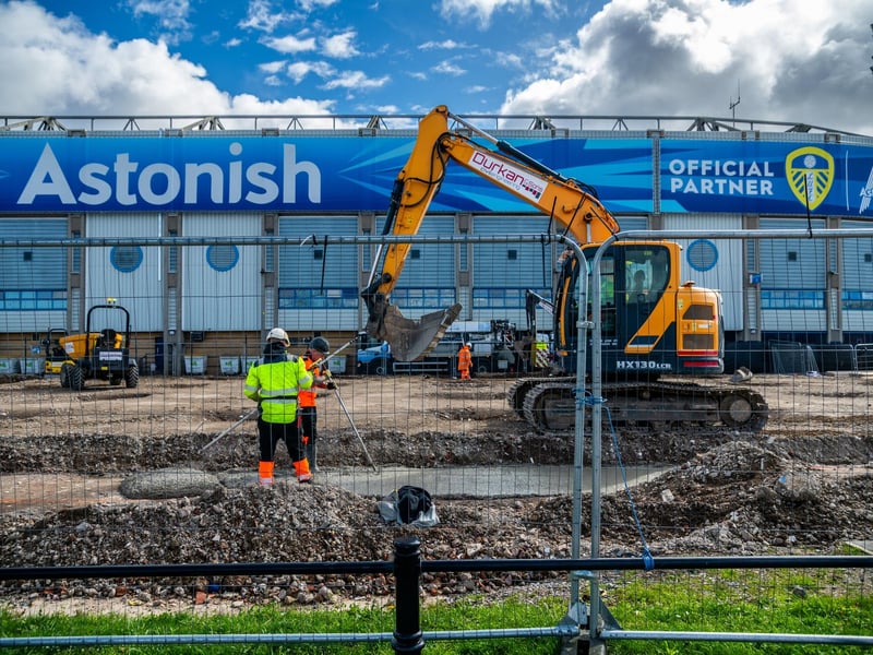 Perhaps the most talked about development in the city, work has begun on the expansion of Leeds United's home stadium. Once completed, capacity at the stadium will be expanded from 37,645 to roughly 53,000 seats. The project was approved in January and is expected to be completed by 2030.