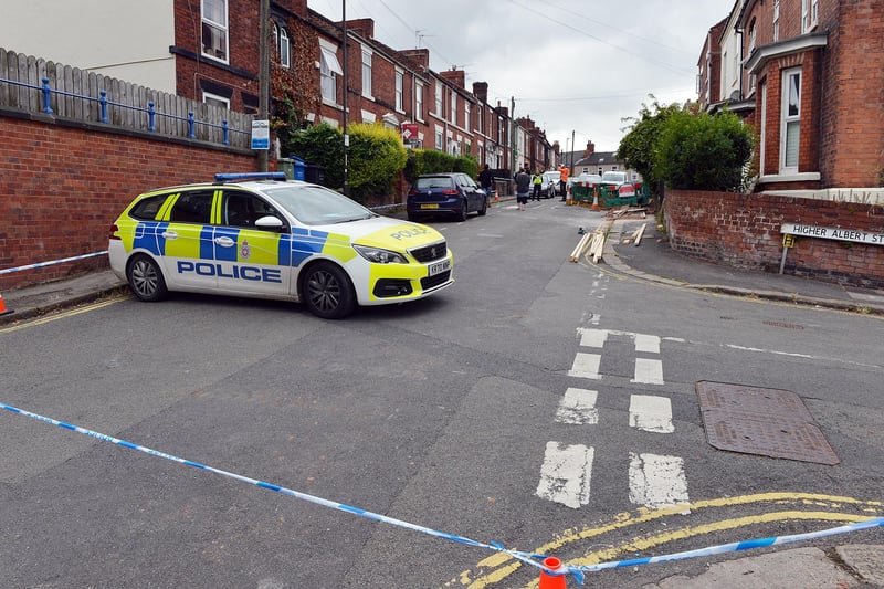 People of Chesterfield have told of their shock at the incident – and sent well-wishes to those affected as well as thanks to emergency services for their response.