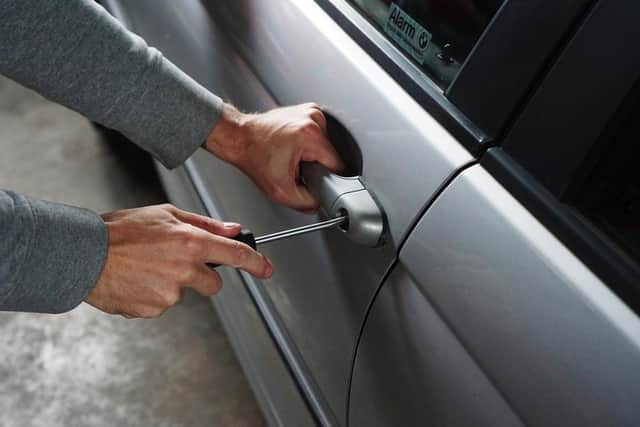 13 vehicle thefts were reported each day in October and November.
