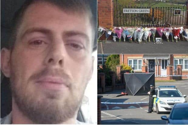 Pictured is deceased father-of-three Daniel Irons, also known as Danny Irons, who lived between homes in Hackenthorpe, Sheffield, and Rotherham, and sadly died aged 32 after he suffered a fatal stab wound to his chest before collapsing on Fretson Green, at Woodthorpe, Sheffield.