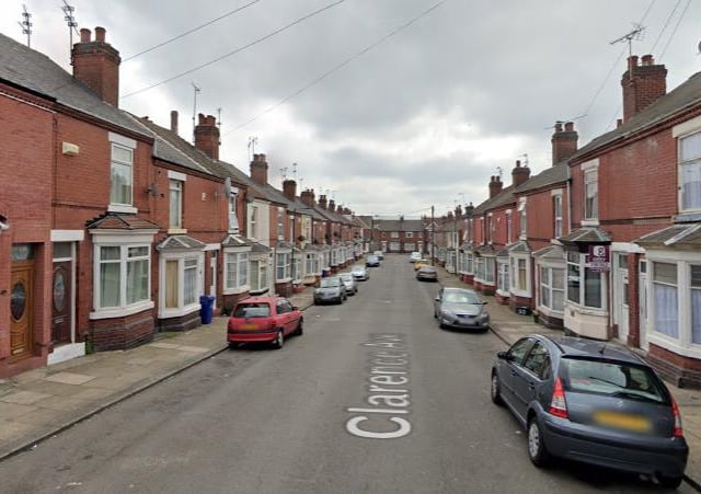 A further 8 incidents of burglary were recorded near Clarence Avenue.