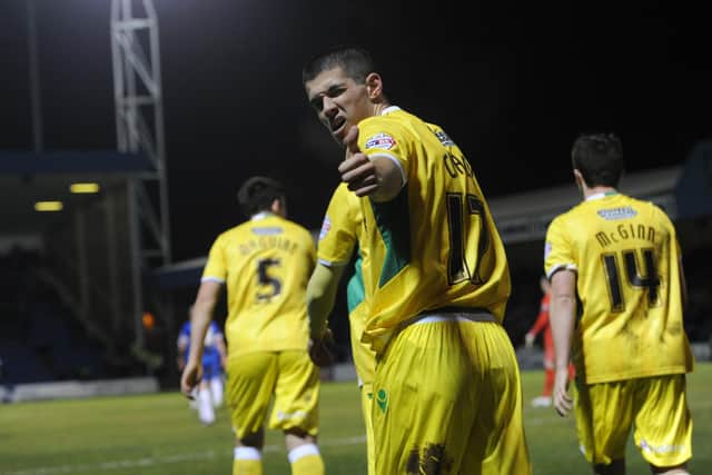 Conor Coady celebrates his goal for Sheffield United against Gillingham - © BLADES SPORTS PHOTOGRAPHY