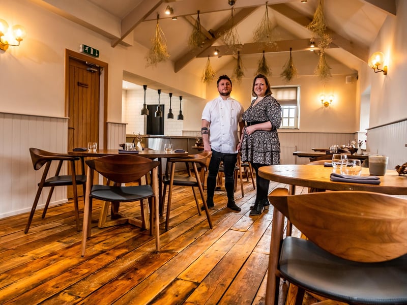 📍 Main Street, Hovingham. 🗣 Michelin said: "The tasting menu features prime produce enhanced by a range of techniques, both traditional and modern, as with the showstopping Thirkelby duck in three servings, glazed with homemade walnut wine.”