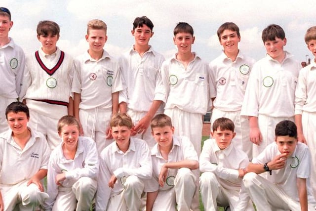 The Doncaster under 13's team in 1997.