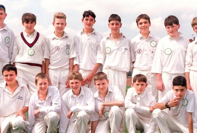 The Doncaster under 13's team in 1997.