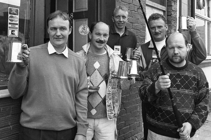 Wearside fishermen Sunderland Easybeats were in the picture in June 1991. Pictured are, left to right: Dave Nelson, Mick Kiltey, John Bradley, Paul Richardson and Jim Watt.