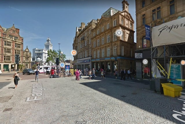 Right at the heart of Sheffield city centre and a popular area of the city, Fargate was a very common answer for the most dangerous area given by the Star readers. The city centre has seen 881 crimes occur in April 2022 alone.
