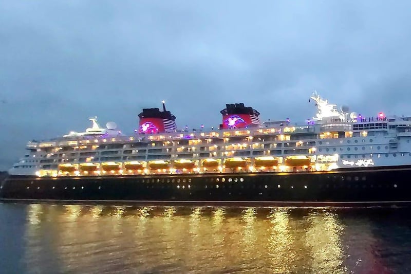 Thank you Disney Magic for bringing some colour to our Friday!