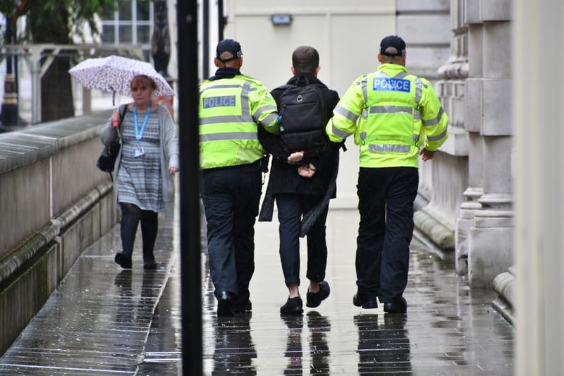 Men were most likely to be stopped and searched. They made up 86% of recorded