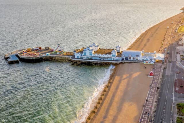 South Parade Pier is a wonderful spot to unwind over the bank holiday weekend.
Picture: Solent Sky Services