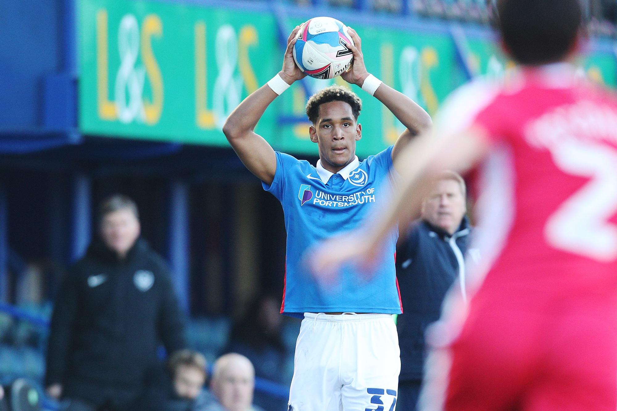 Haji Mnoga was a surprise start after an injury to Sean Raggett.
