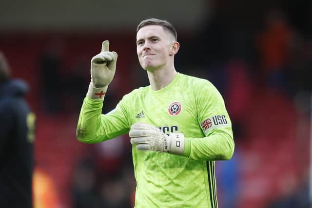Dean Henderson is being tipped to become Manchester United's number one sooner rather than later. Picture: Simon Bellis/Sportimage