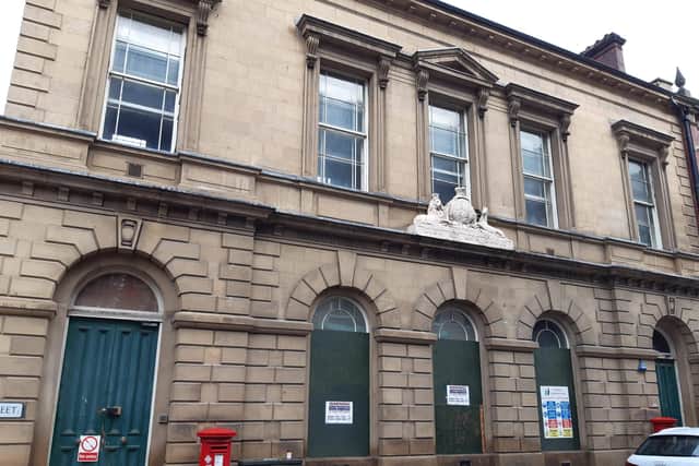 The listed former Sheffield County Court, built in 1854, is being converted into accommodation.