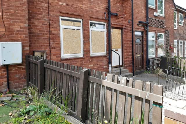 Residents on a Sheffield road where street violence broke out twice in a week have called for calm – and an end to mob rule. This house was attacked by a gang of around 50 people, say residents.