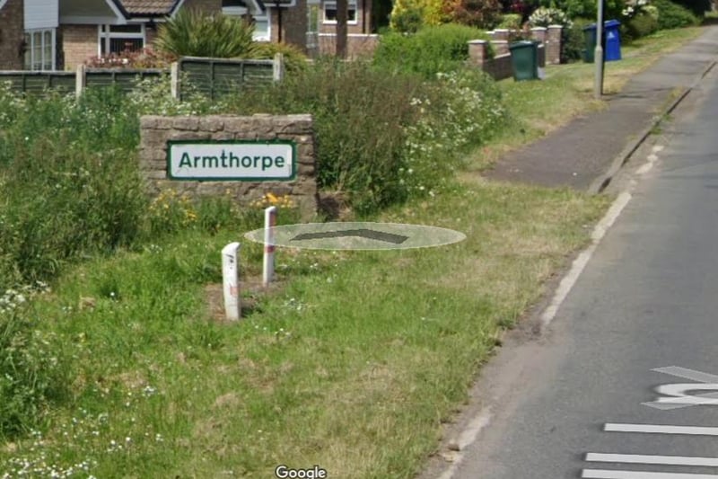Armthorpe South	has seen rates of positive Covid cases rise from zero to 56.7