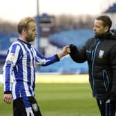 Sheffield Wednesday skipper Barry Bannan and assistant manager Jamie Smith.