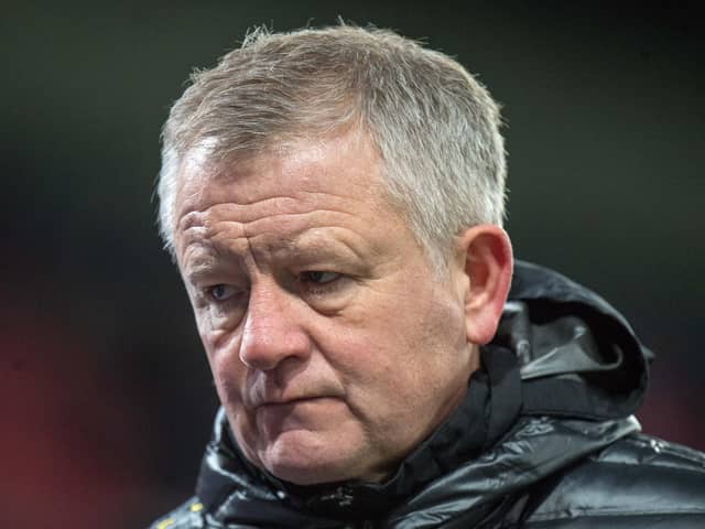 Sheffield United manager Chris Wilder. (Photo by Sebastian Frej/MB Media/Getty Images)