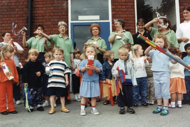 Doncaster College Nursery Listen to Children Day in 2000