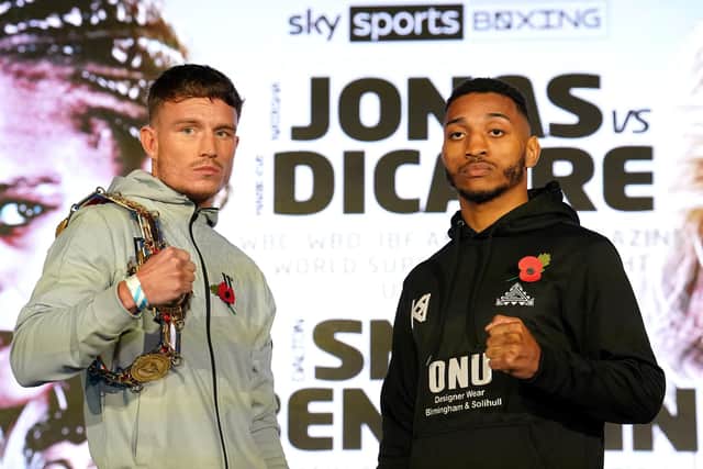 Boxers Dalton Smith (left) and Kaisee Benjamin during a pre-fight press conference at the Love Factory, Manchester: Martin Rickett/PA Wire.