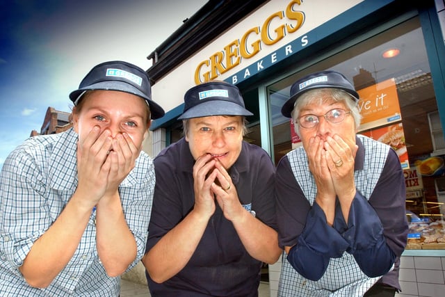 Who remembers this scene at Greggs in Sea Road, Fulwell, 16 years ago when there were rumours that the shop was haunted?