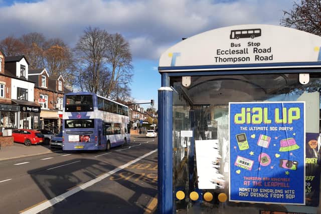 Traffic lights on Ecclesall Road could be reprogrammed to turn green when a bus approaches at 20 lights for five miles from the city centre to the suburbs.