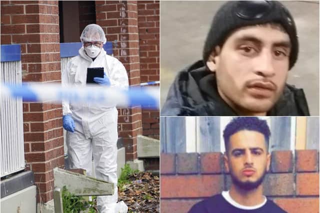 Kamran Khan and Ramey Ghalib were killed in Sheffield in the space of 24 hours
