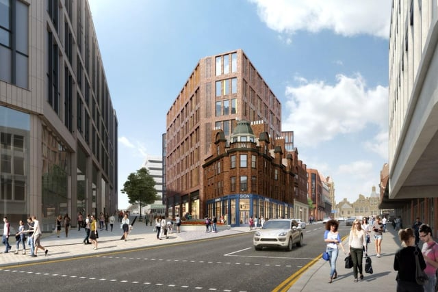 Located next to Burgess House and Laycock House on Pinstone Street, Isaac's Building will again provide more office and apartment space, as well as retail and restaurant space on the bottom floor to attract more visitors to the heart of the city.