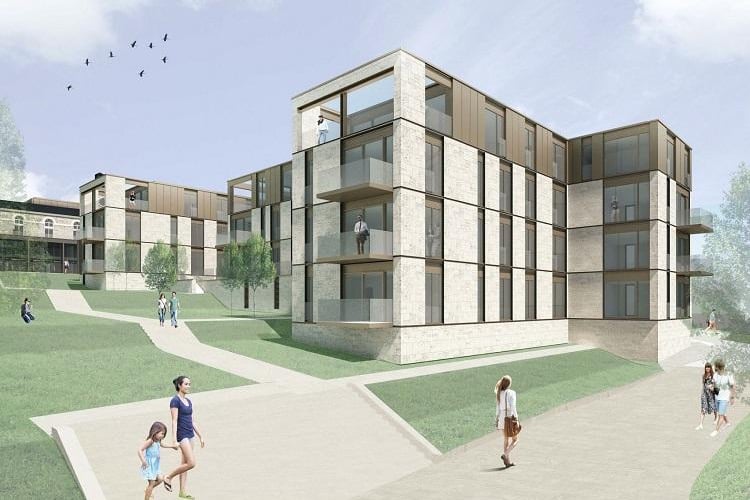 Planning approval has been granted to turn the former Corstorphine Hospital into 32 flats, alongside 44 new-build homes.
