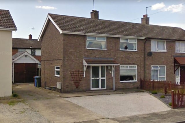 This three bedroom semi-detached house is on a "popular" cul de sac. The door has been replaced since this image was taken. Marketed by Location, 01623 889097.