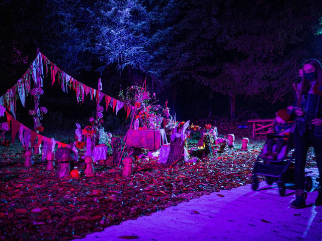 Hopetoun House grounds like you have never seen it before.