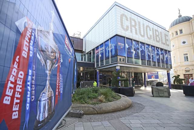 The 2020 World Snooker Championship is due to take place at The Crucible in Sheffield from July 31 to August 16 (pic: Nigel French/PA Wir)