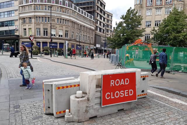 Road open: Surrey Street will be linked up with Leopold Street.