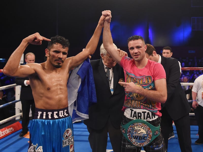 Josh Taylor made the biggest statement of his career so far in November 2017 in front of a sold-out Royal Highland Centre at Ingliston. He brought Mexico's Miguel Vazquez to his feet in the ninth round with a win that sent shockwaves throughout the boxing fraternity. The win saw him retain his WBC Silver belt.