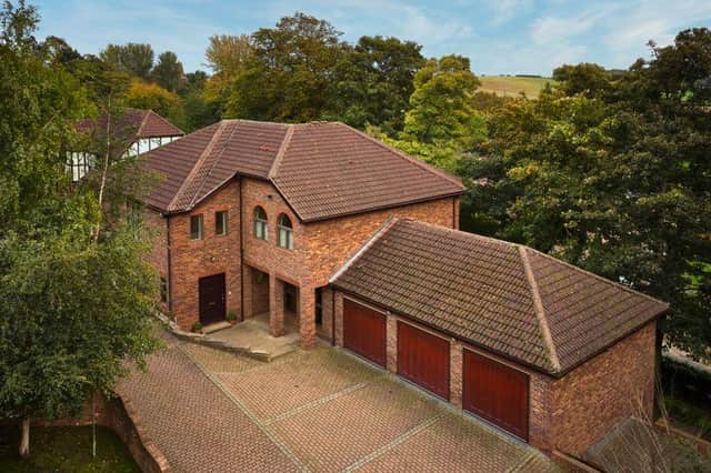 Cavendish House is a five-bedroom, executive-style, detached home on Tumbling Hill, Carleton, near Pontefract.