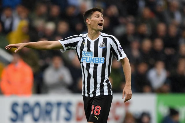 Much like Schar, Fernandez has not been seen in the Newcastle first-team all too often this campaign, despite being largely regarded by supporters as the best defender at the club.  (Photo by Stu Forster/Getty Images)