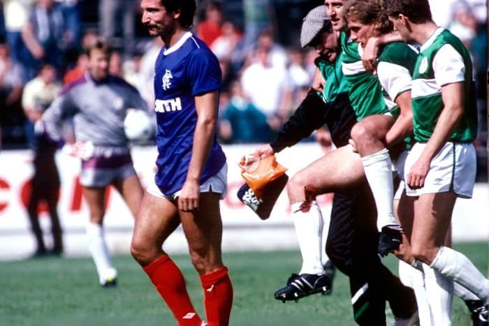 Once a midfield hardman, now a cantankerous pundit, Graeme Souness played for Rangers for five years at the end of his career.