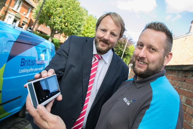 Local MP Toby Perkins calledg on residents to think smart about their energy  in 2017 as new British Gas data reveals more than 6,500 smart meters have already been installed in homes in Chesterfield.