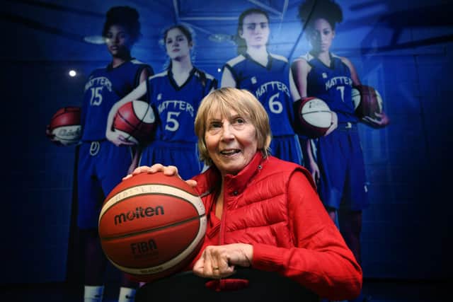 Betty Codona, founder of WBBL outfit Sheffield Hatters, pictured in 2021.