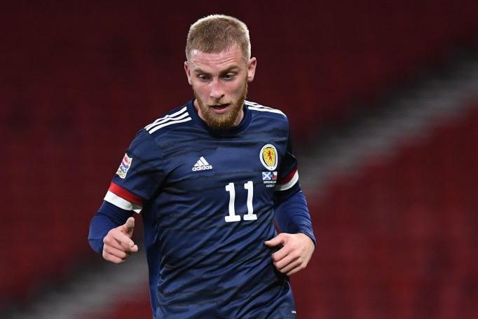 Last 15 minutes for striker who still seeks a Scotland goal