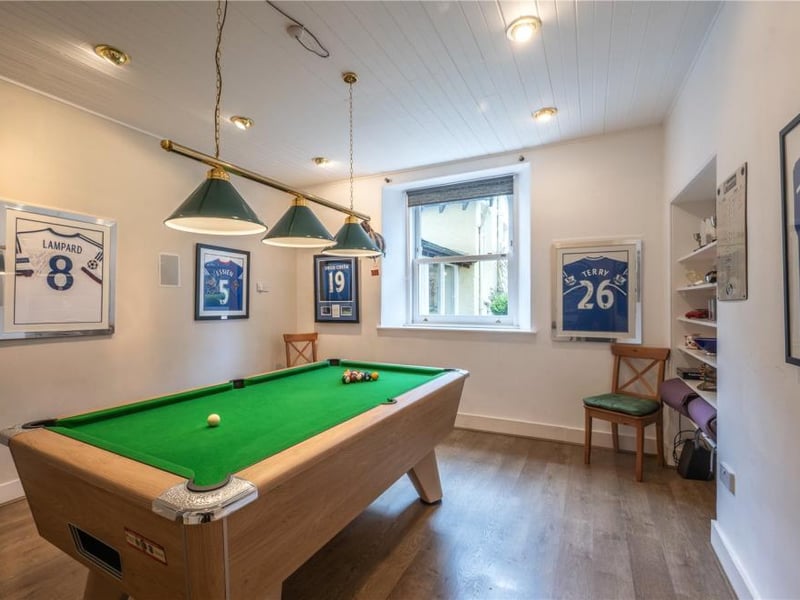 Games room.