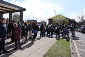 Thousands have reportedly flocked to Papas Fish and Chips in Sheffield for 1p meals. Photo: Dean Atkins.