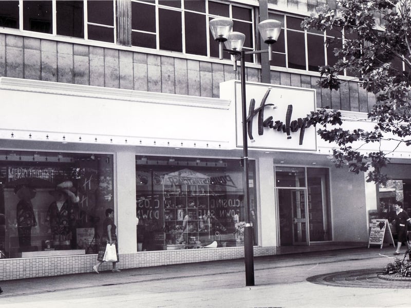 Hamley's toy shop on The Moor in Sheffield city centre on July 9, 1987