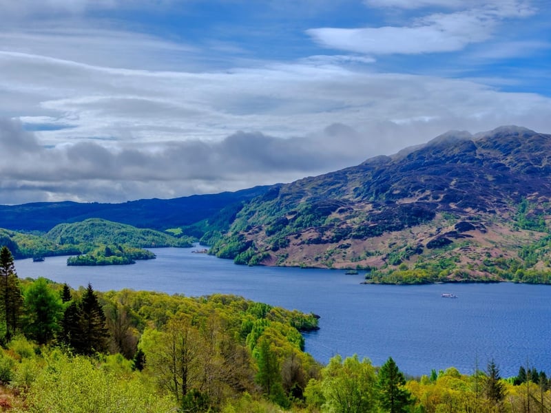 There are 21 Munros in the Park, the highest is Ben More at 1,174m.
