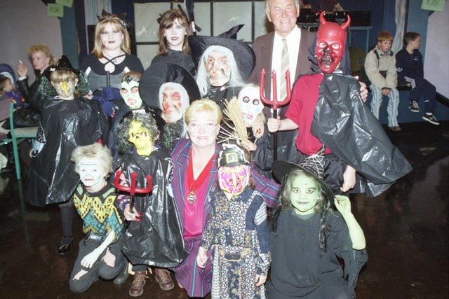 The Parkside children's Halloween Party  at Parkside Social Club in October 1995. Remember it?