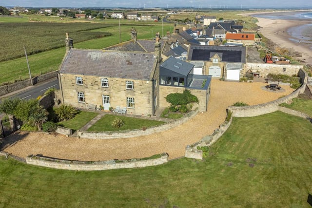 The attractive stone-built country home has parts dating back to the 1800s