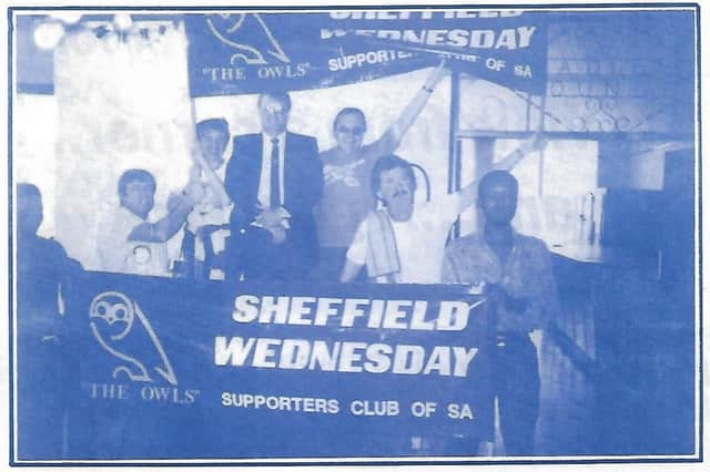 The Sheffield Wednesday Supporters Club of South Africa. (Courtesy of Andy Moran)