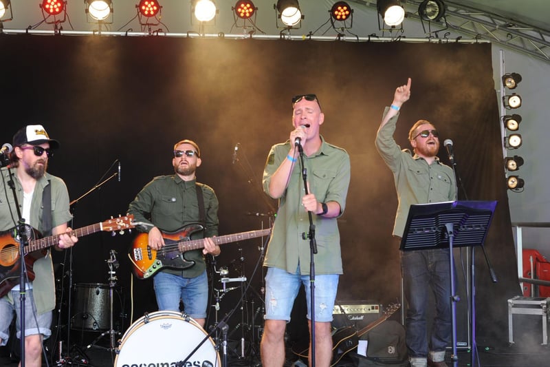 Southsea Alternative Choir at the Acoustic Stage on day 2 of Victorious Festival. Picture: Paul Windsor